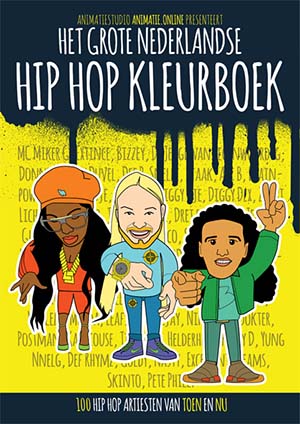 hip hop kleurboek